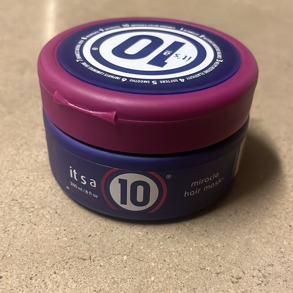 Brand new never used 
IT'S A 10 MIRACLE HAIR MASK DEEP CONDITIONER 8oz - Picture 5 of 5
